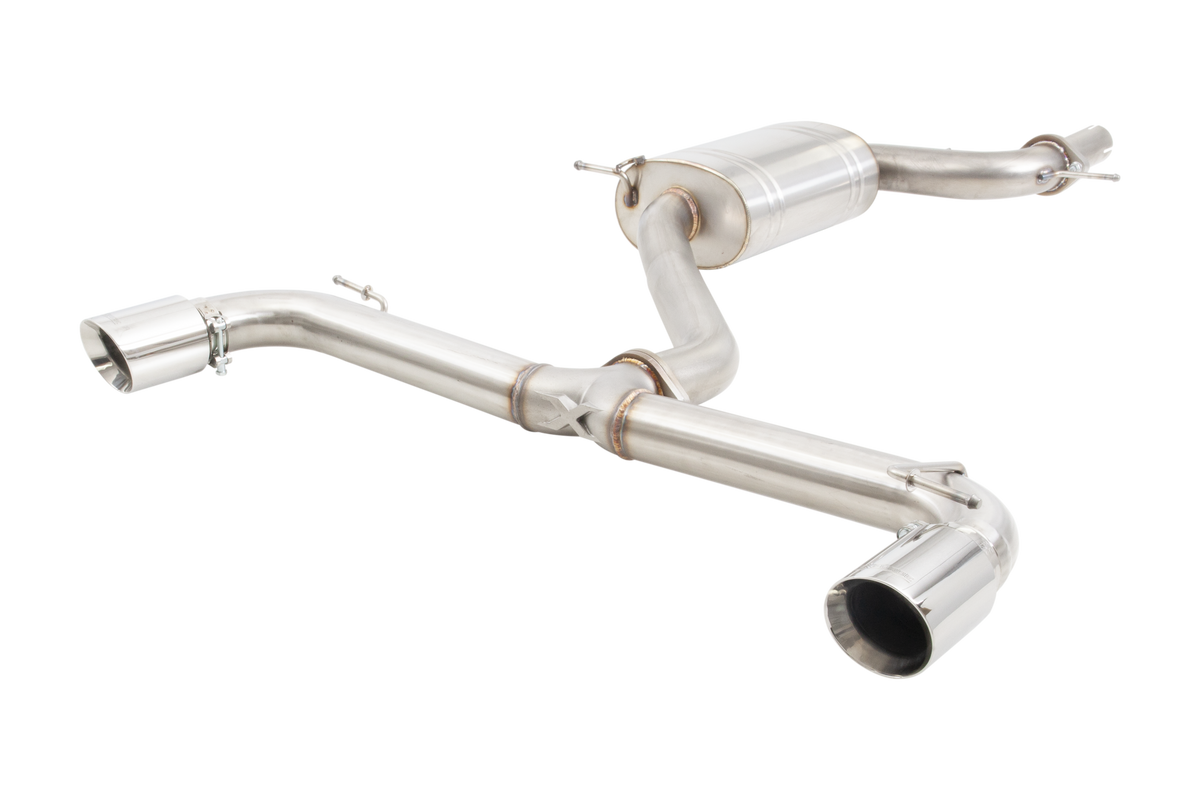 XForce Stainless Steel 3" Cat-Back System | 2009-2014 Volkswagen Golf Gti MK VI (ESVW06CS)