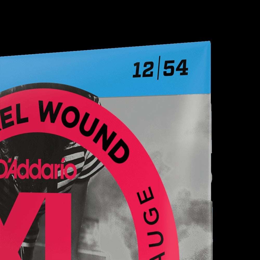 12-54 Heavy Plain Third, XL Nickel Electric Guitar Strings