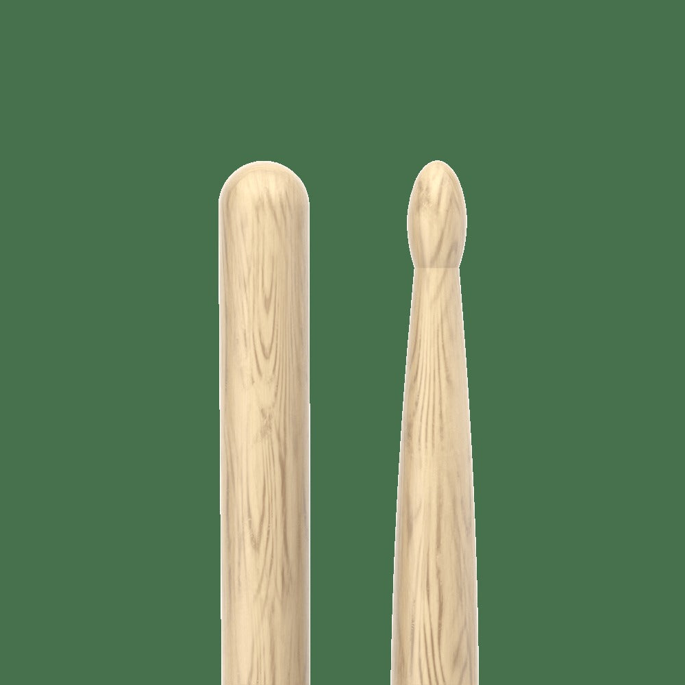 Classic Attack 7A Shira Kashi Oak Drumstick, Oval Wood Tip
