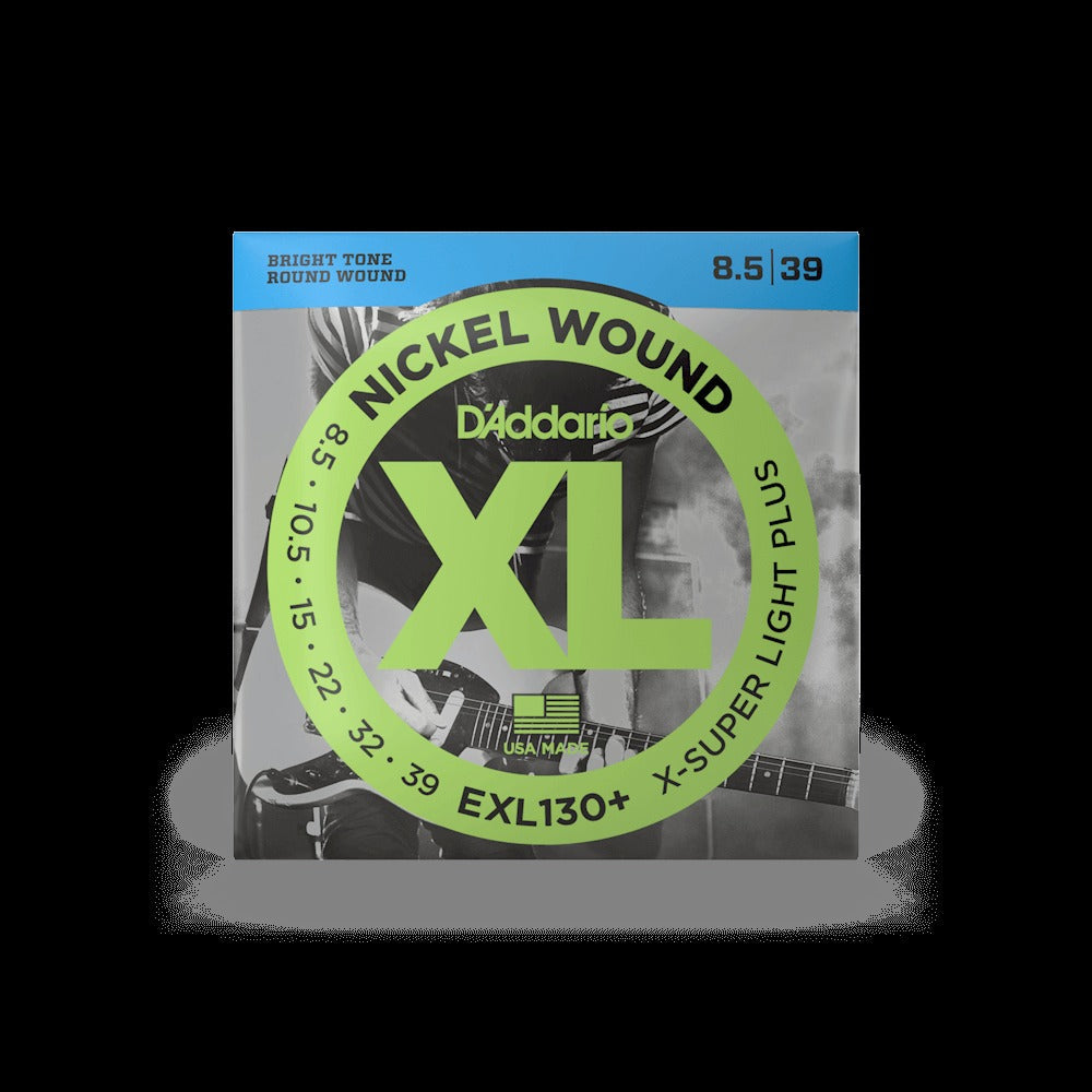 8.5-39 Extra Super Light Plus, XL Nickel Electric Guitar Strings