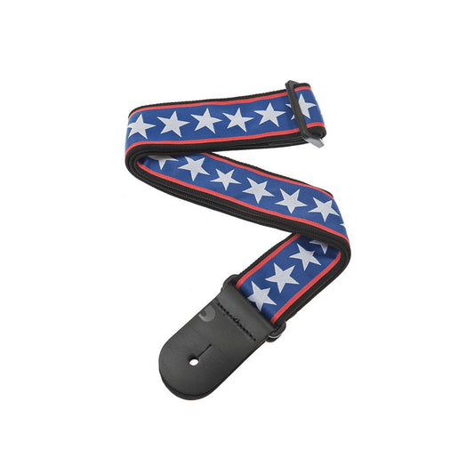 Woven Guitar Strap, Stars & Stripes