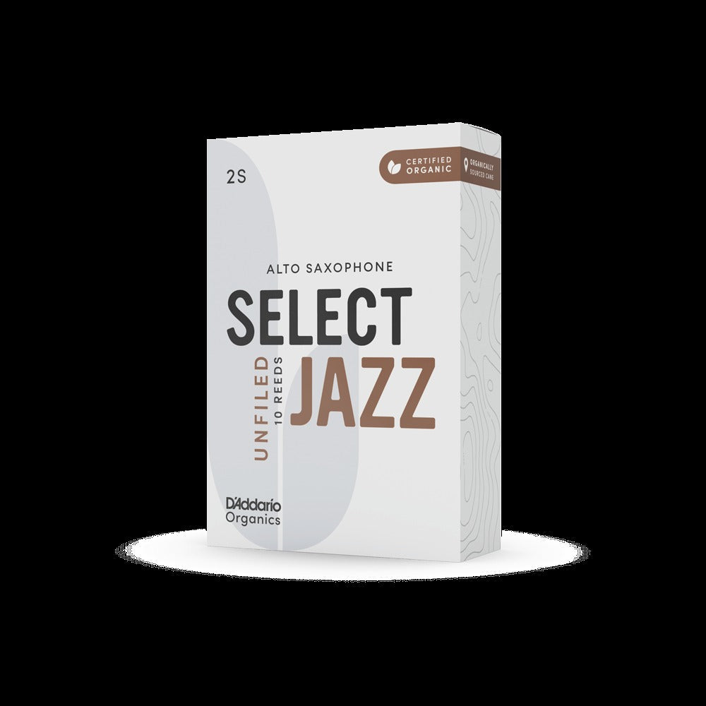 Organic Select Jazz Unfiled Alto Saxophone Reeds