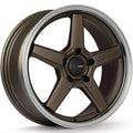 Enkei Quasar Matte Bronze w/ Machined Lip 19x8 | 5x114.3 (550-980-6545ZP)