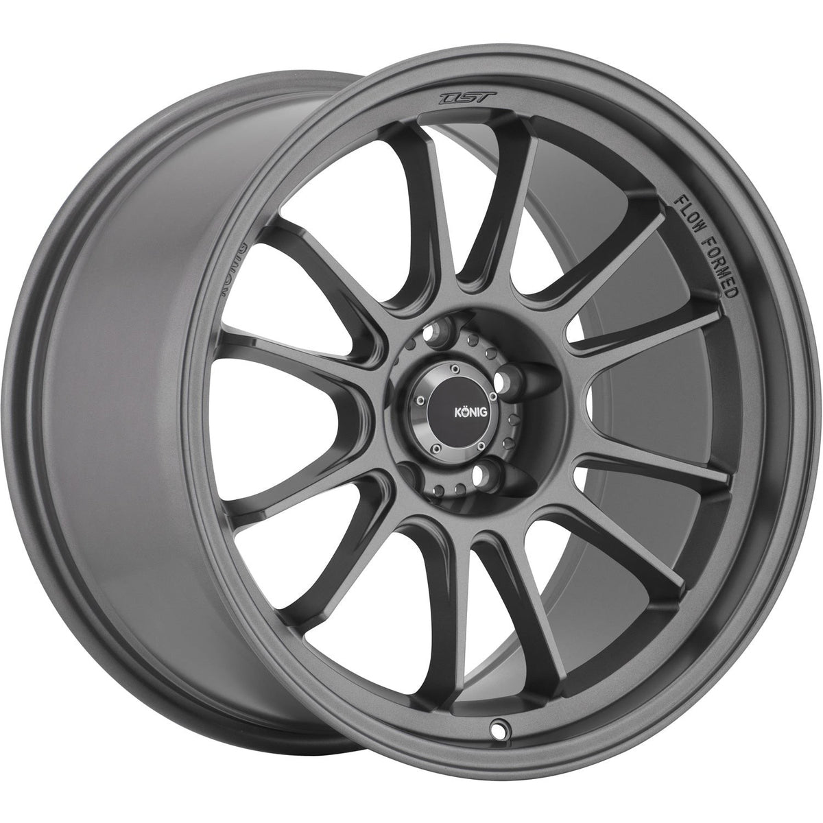 Konig Hypergram Matte Gray 15x8.5 | 4x100 (HG8510025G)