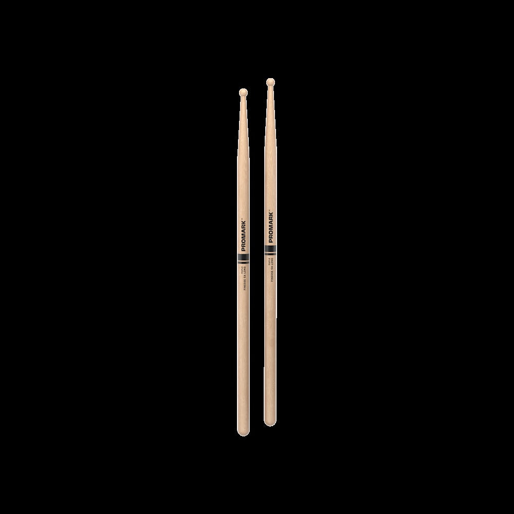 Finesse 5A Long Maple Drumstick, Small Round Wood Tip