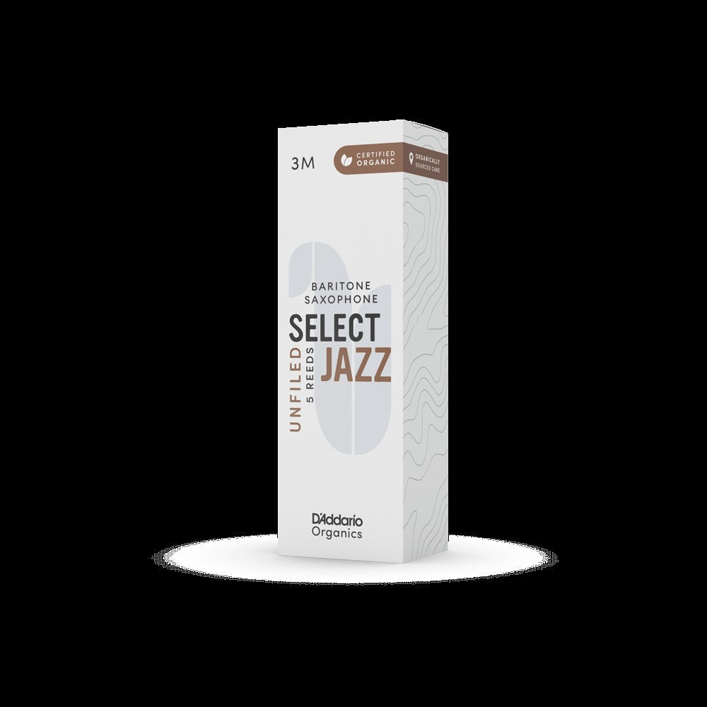 Organic Select Jazz Unfiled Baritone Saxophone Reeds