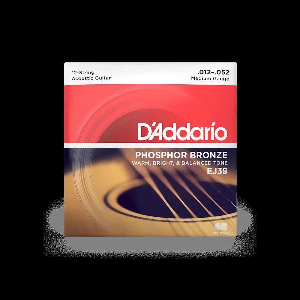 12-52 Medium 12-String, Phosphor Bronze Acoustic Guitar Strings