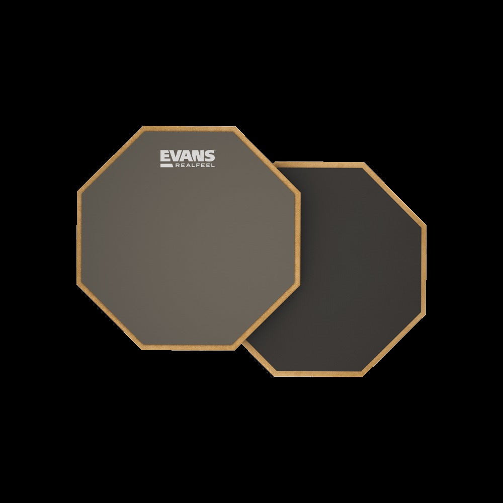 RealFeel 2-sided Practice Drum Pad, 6 Inch