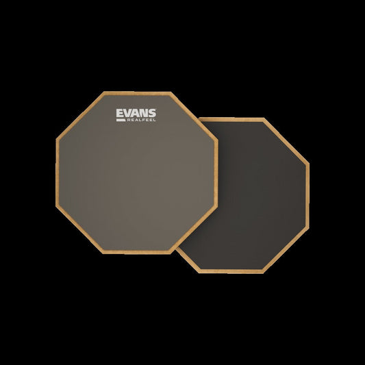 RealFeel 2-sided Practice Drum Pad, 6 Inch