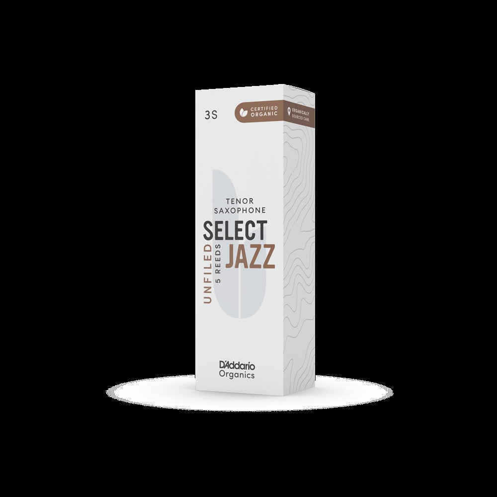 Organic Select Jazz Unfiled Tenor Saxophone Reeds