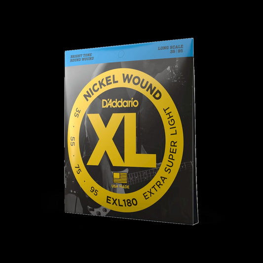 35-95 Extra Super Light, Long Scale, XL Nickel Bass Strings