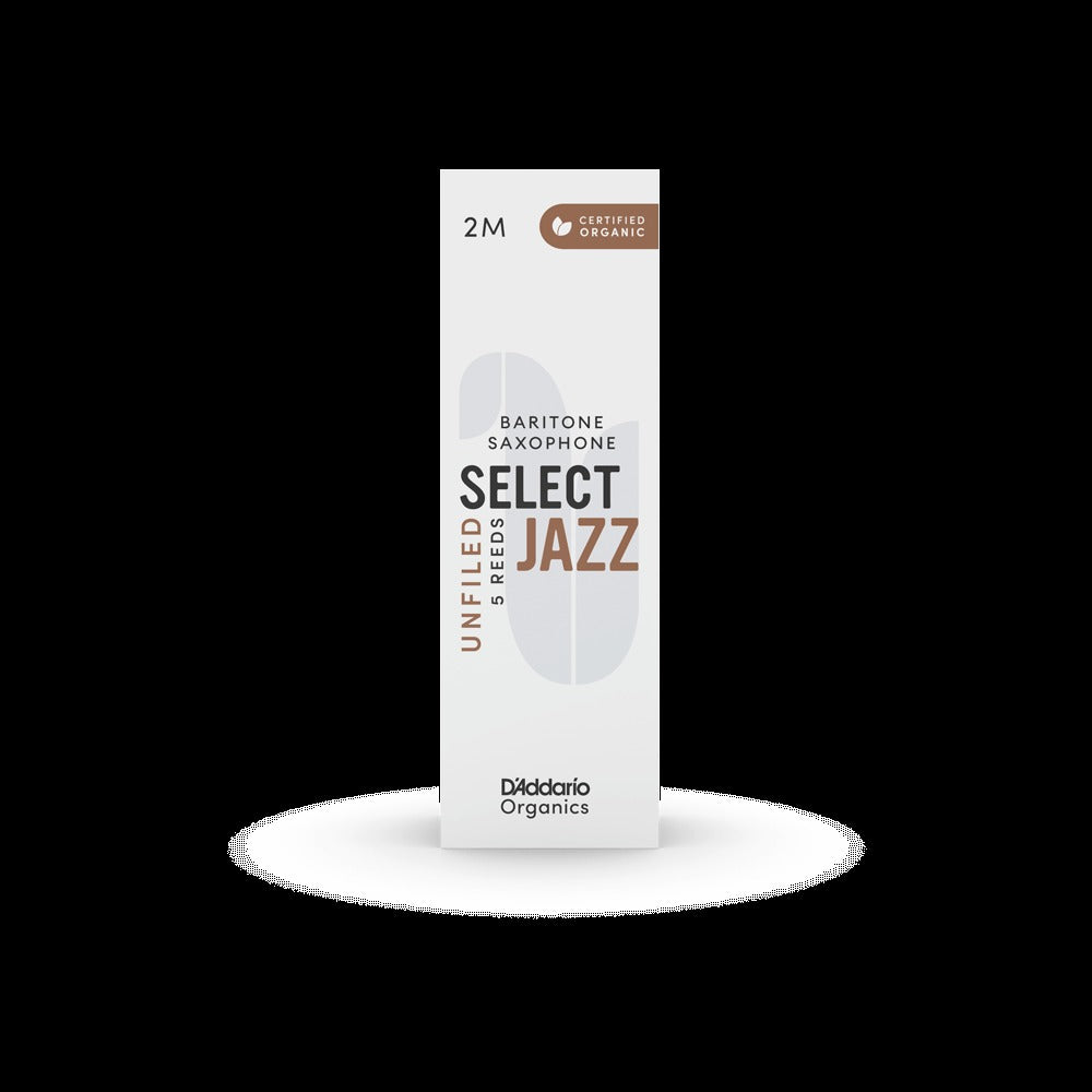 Organic Select Jazz Unfiled Baritone Saxophone Reeds