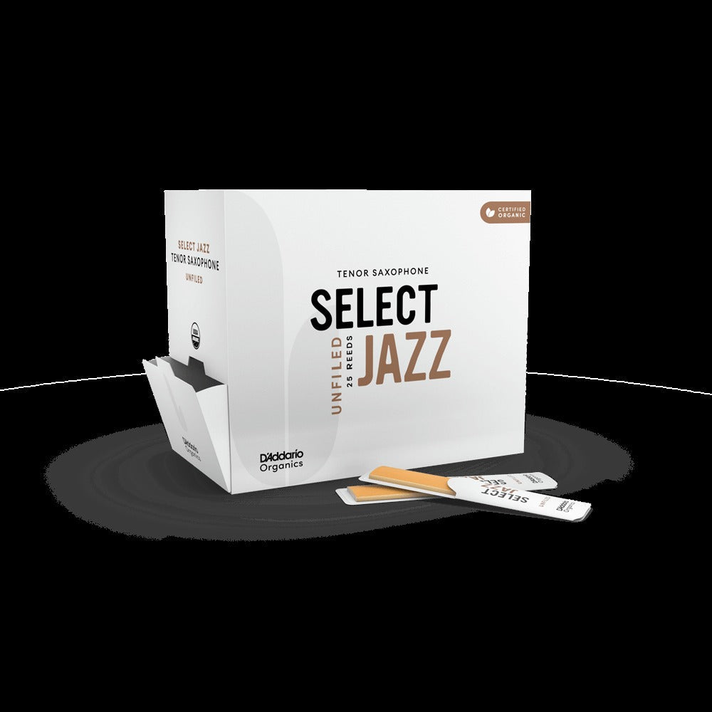 Organic Select Jazz Unfiled Tenor Saxophone Reeds