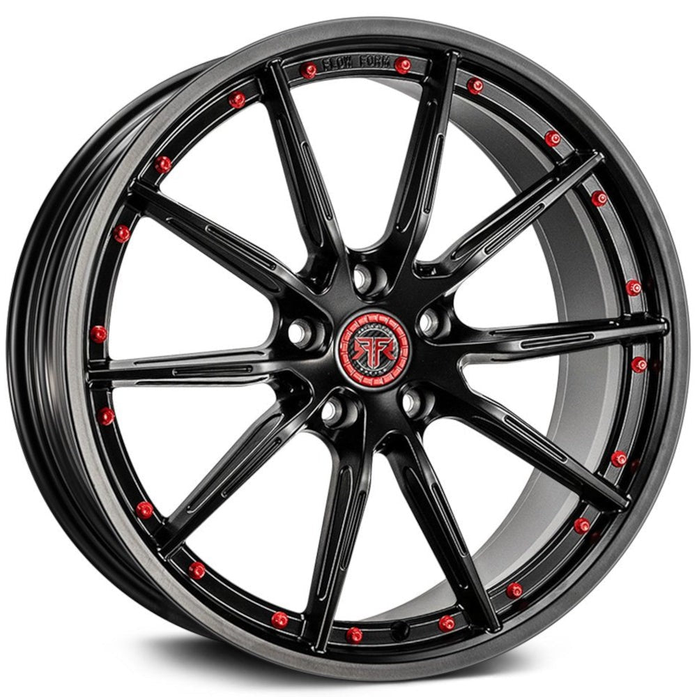 Revolution Racing RF1 Satin Black 20x9 | 5x115 (RF1-209515F+20SB)