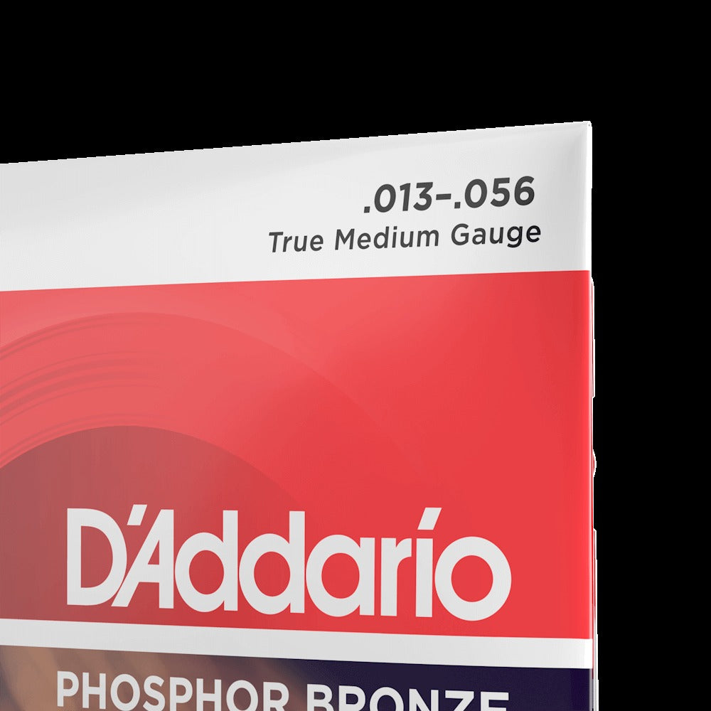 13-56 True Medium, Phosphor Bronze Acoustic Guitar Strings