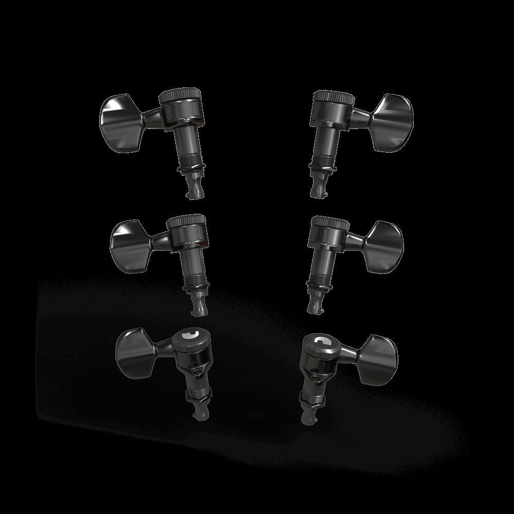 Auto-Trim Locking Tuning Machines 3 + 3