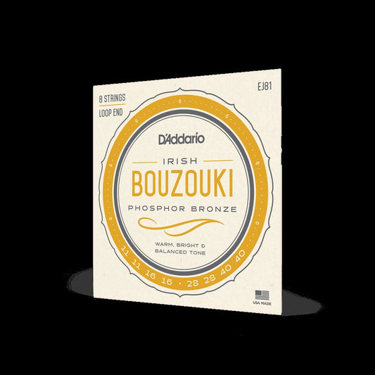 11-40 Irish Bouzouki, 8-String, Phosphor Bronze
