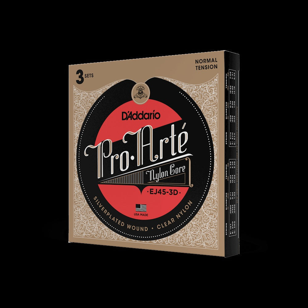 Normal Tension, Pro-Arté Nylon Classical Guitar Strings