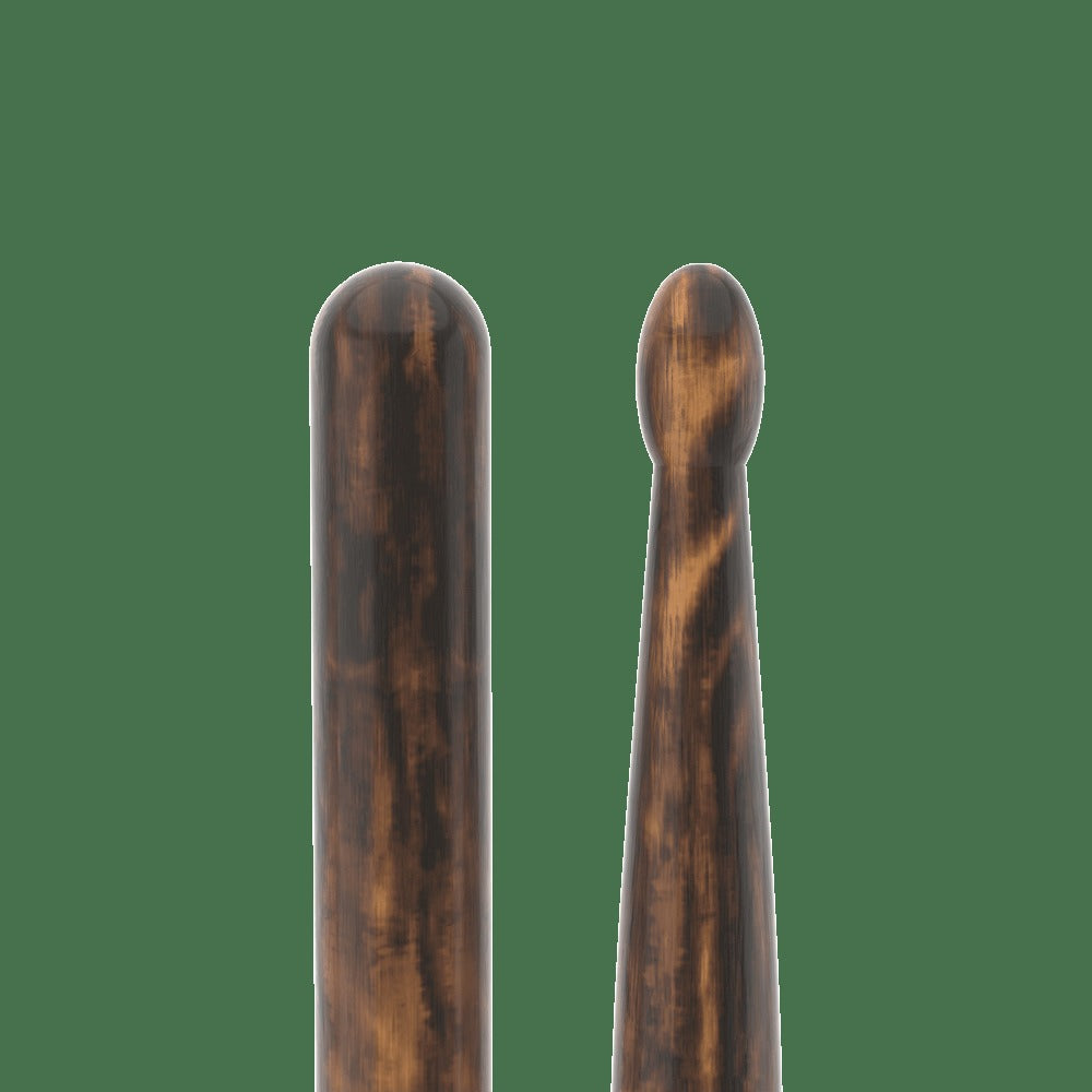 Classic Forward 5B FireGrain Hickory Drumstick, Oval Wood Tip