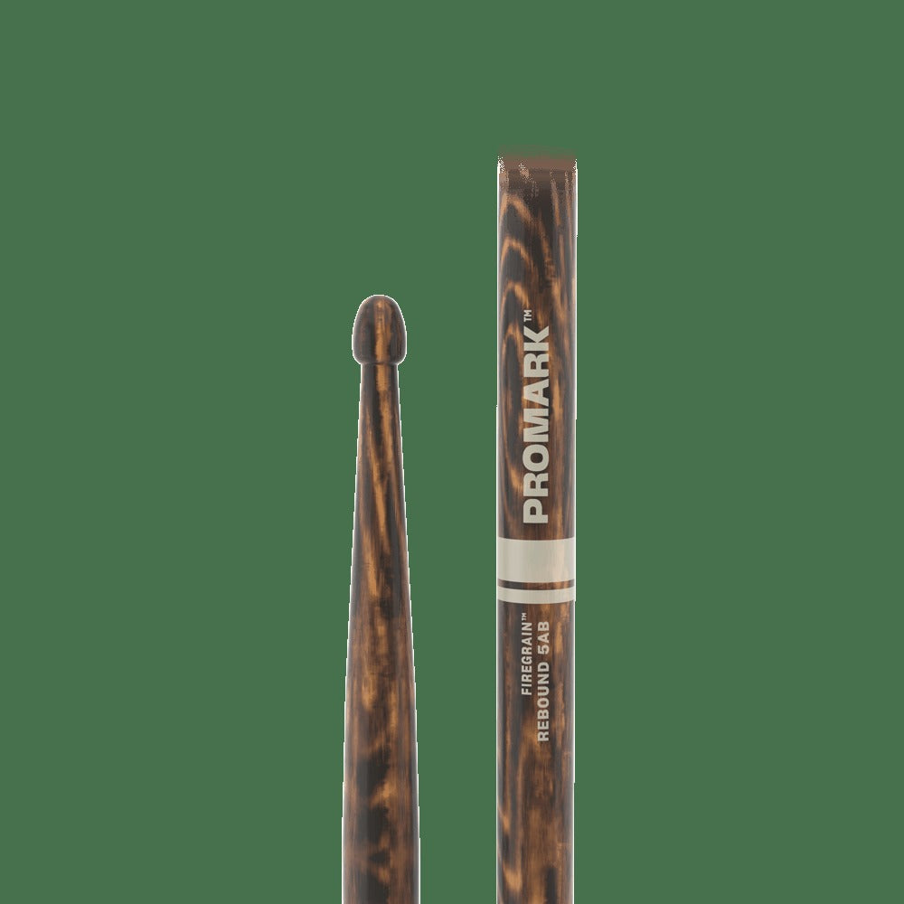 Rebound 5AB FireGrain Hickory Drumstick, Acorn Wood Tip