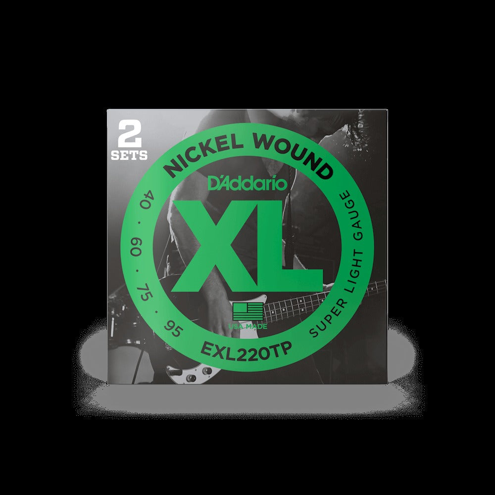 40-95 Super Light, Long Scale, XL Nickel Bass Strings