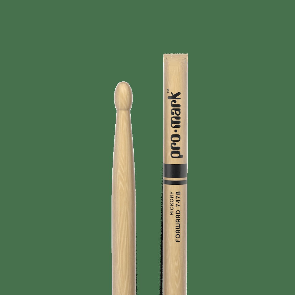 Classic Forward 747B Hickory Drumstick, Oval Wood Tip
