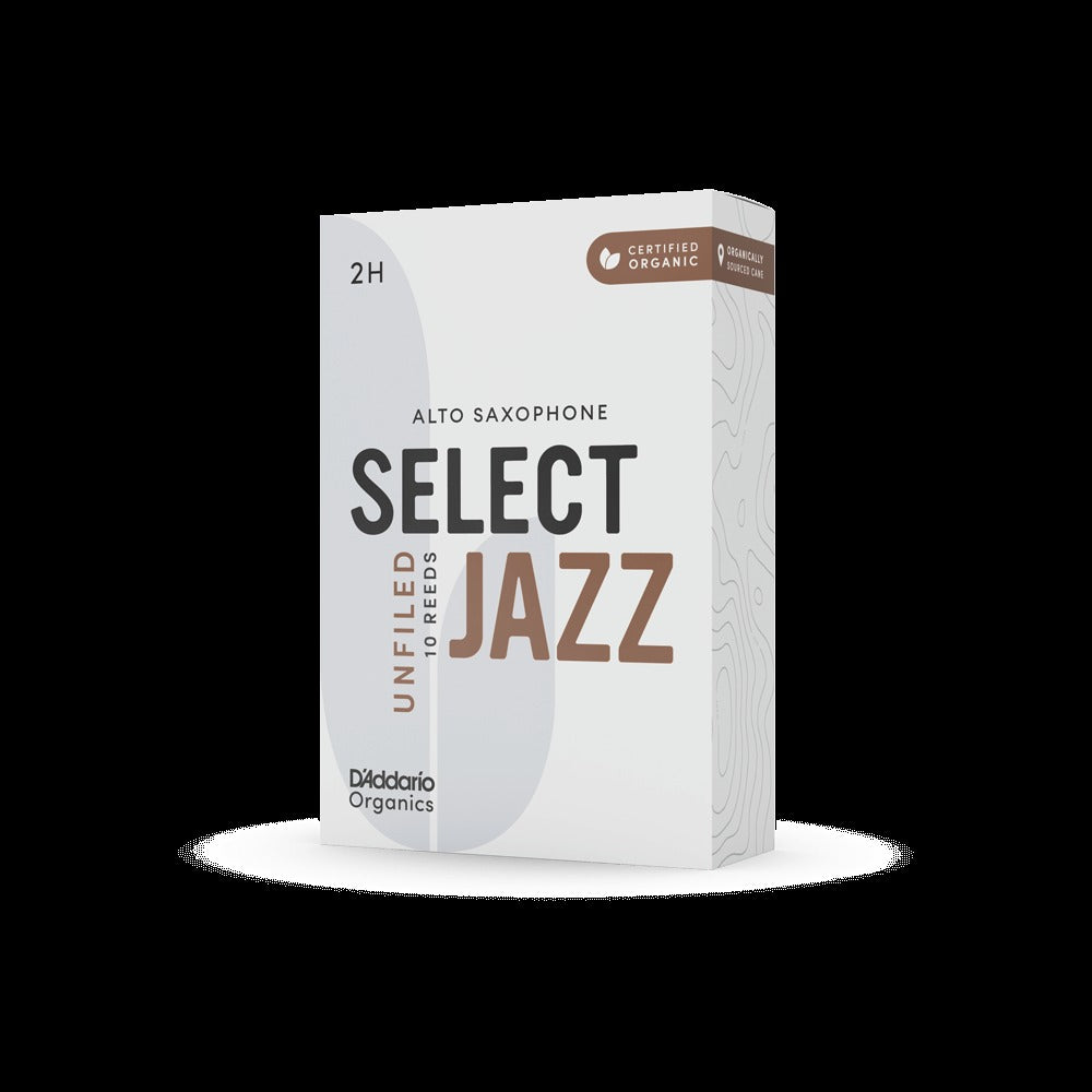 Organic Select Jazz Unfiled Alto Saxophone Reeds