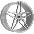 Spec-1 Wheels SPM-81 Silver w/ Machined Spoke Faces 22x9 | 5x114.3 (SPM8122904015SB-DT-5X114.3)