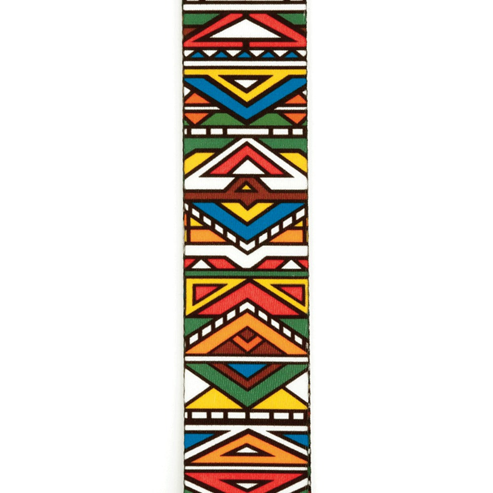 Woven Guitar Strap, Ndebele