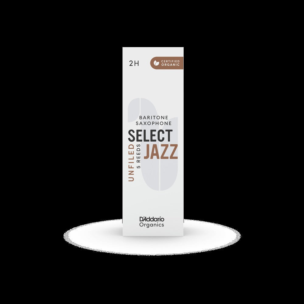 Organic Select Jazz Unfiled Baritone Saxophone Reeds