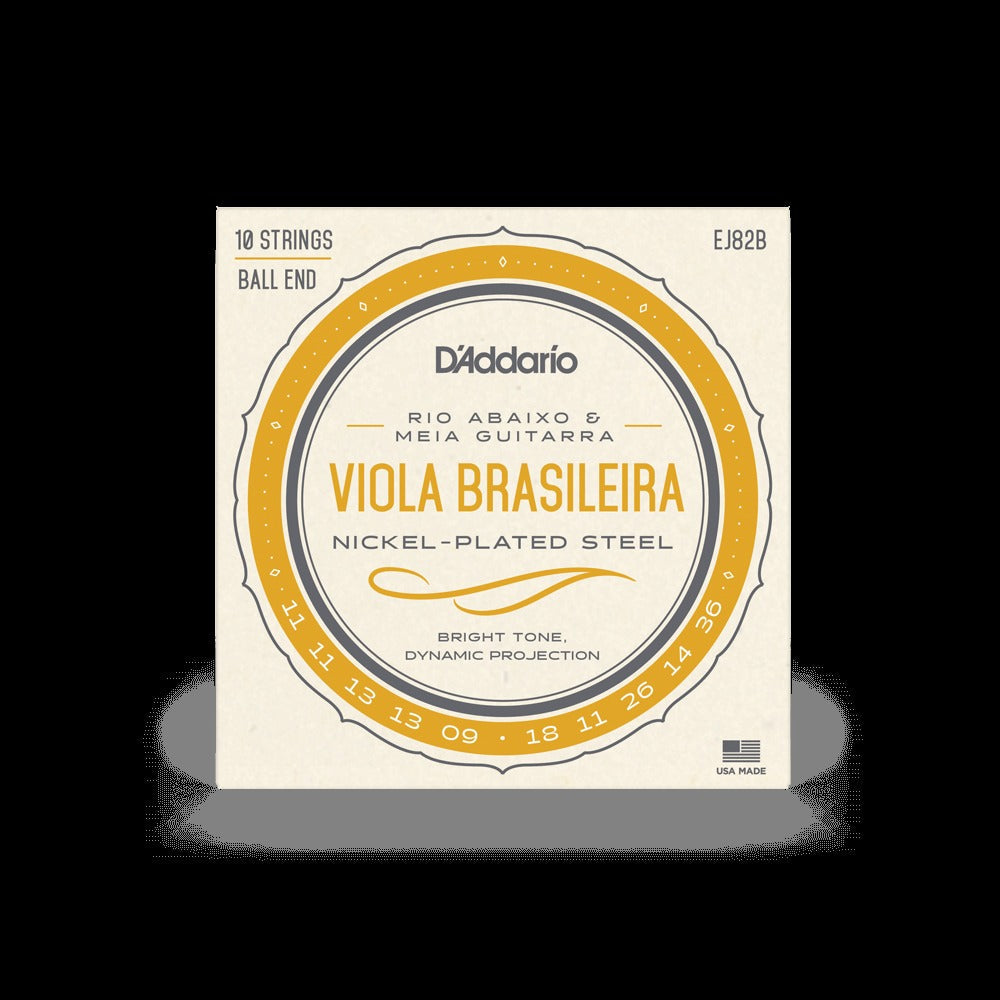 Rio Abaixo and Meia Guitarra, 10-String, Nickel
