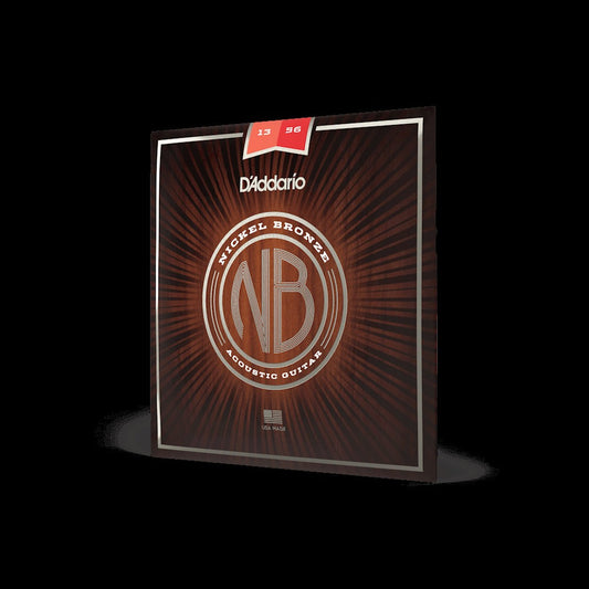 13-56 Medium, Nickel Bronze Acoustic Guitar Strings