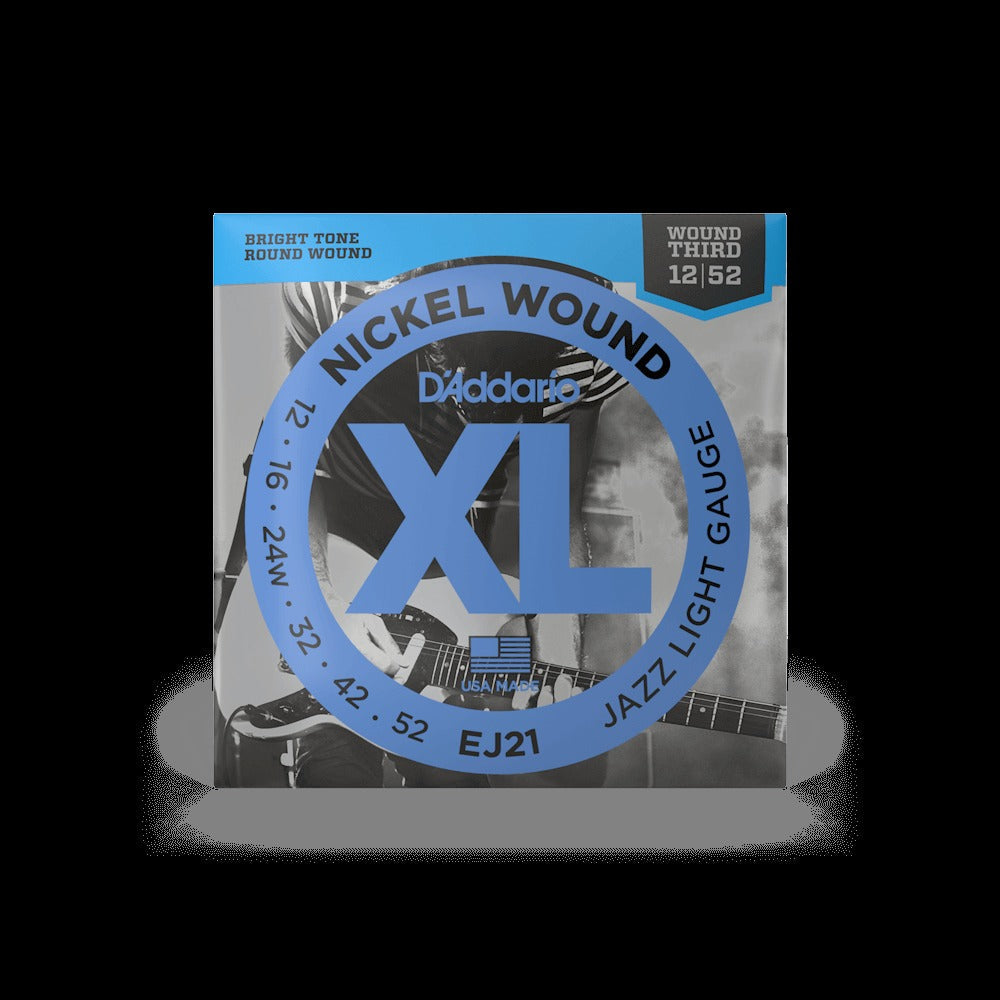 12-52 Jazz Light, XL Nickel Electric Guitar Strings