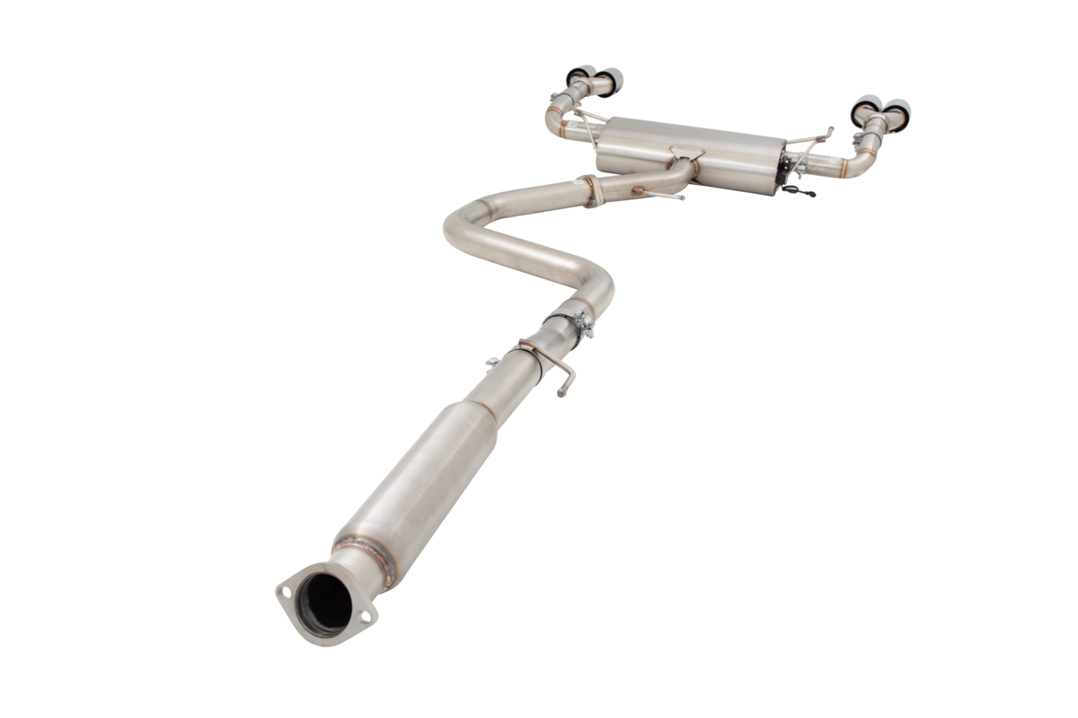 XForce 3" Stainless Steel Catback System w/ Varex | 2022+ Kia Forte GT Sedan & Hatch (ESKC22VKCS)