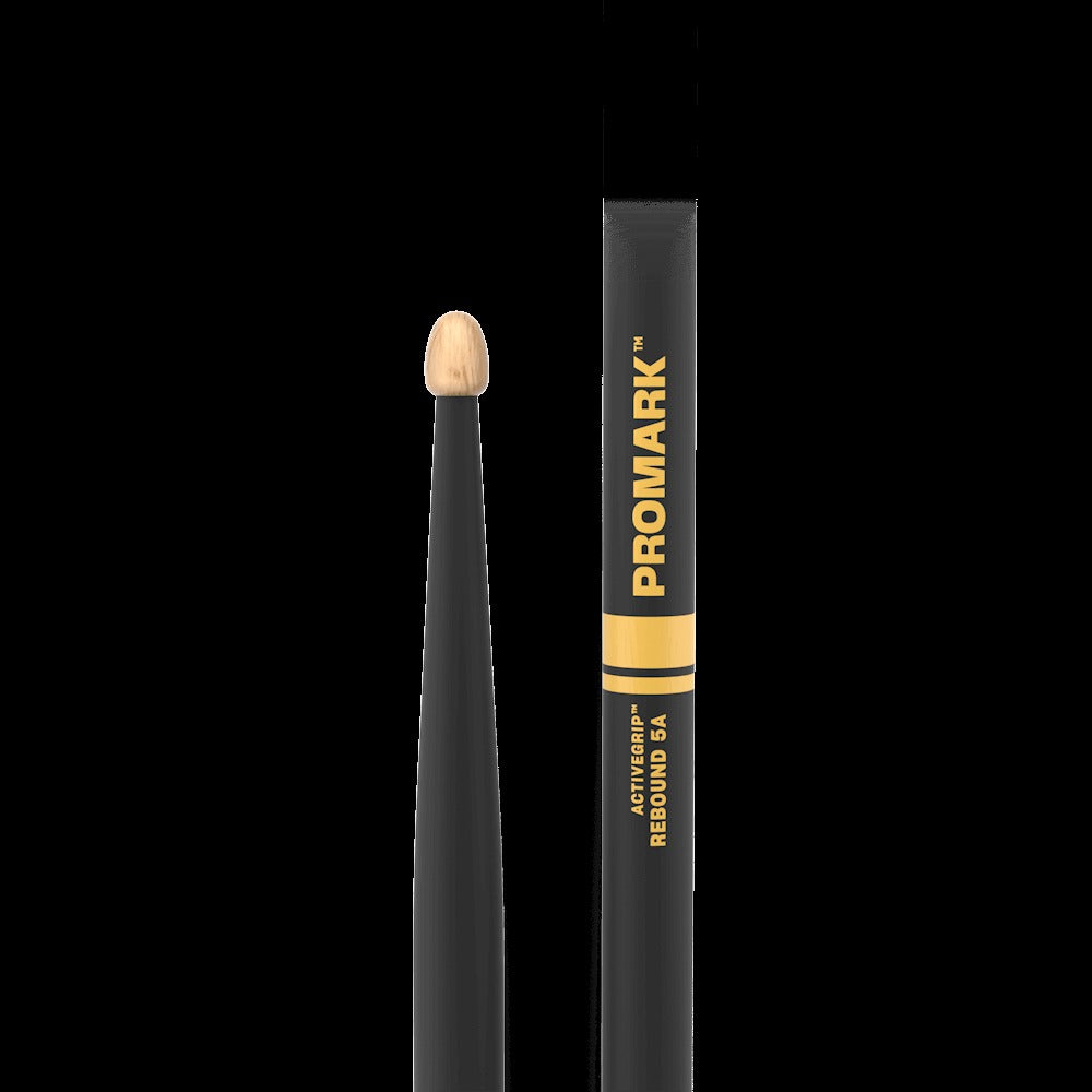 Rebound 5A ActiveGrip Hickory Drumstick, Acorn Wood Tip