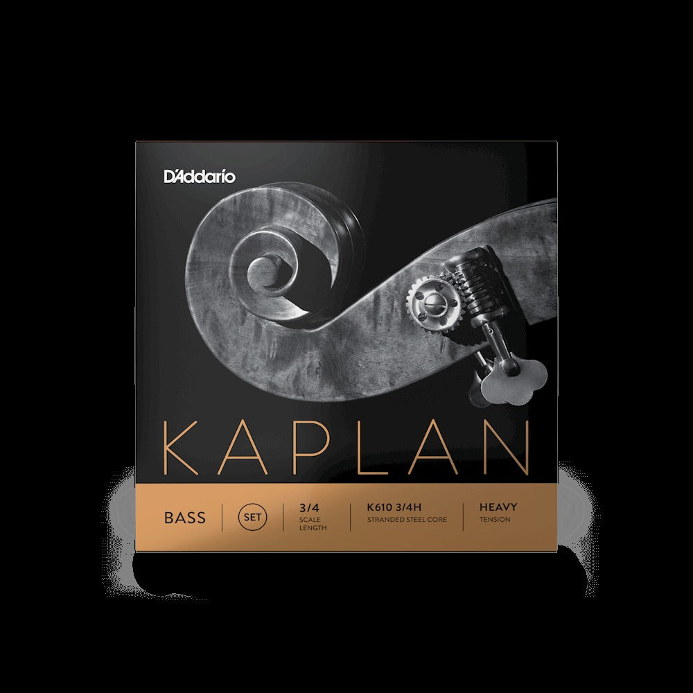 Kaplan Bass String Set, 3/4 Scale, Heavy Tension