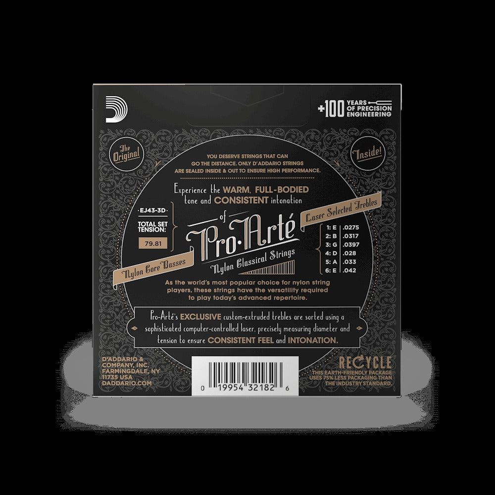 Light Tension, Pro-Arté Nylon Classical Guitar Strings