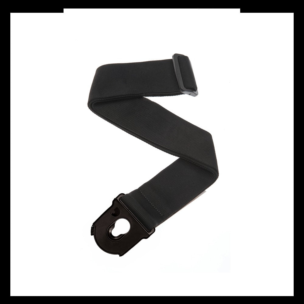 Planet Lock Locking Guitar Strap, Black