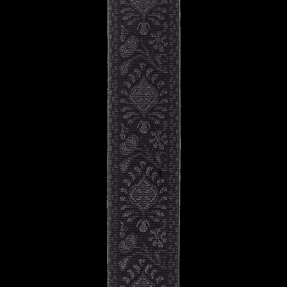 Woven Guitar Strap, Monterey Black