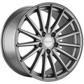 Versus Racing VS74 Matte Gunmetal Gray 18x8.5 | 5x120 (VS7418855120+35GM)