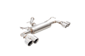 XForce 304 Stainless Steel Axleback | 2022+ Kia Forte GT Sedan (ESKC22AS)