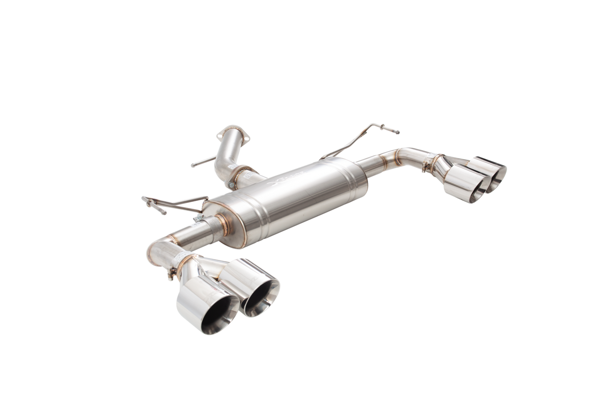 XForce 304 Stainless Steel Axleback | 2022+ Kia Forte GT Sedan (ESKC22AS)