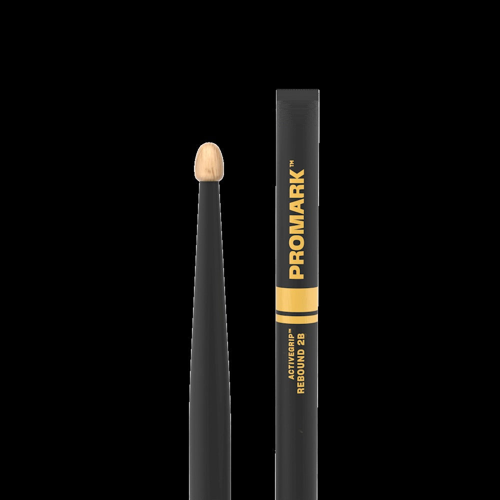 Rebound 2B ActiveGrip Hickory Drumstick, Acorn Wood Tip