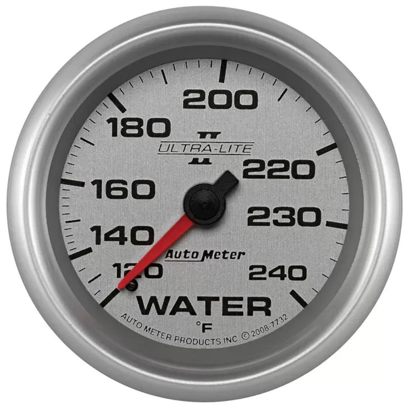 Autometer 2-5/8" 120-240 °F Water Temperature Gauge ULTRA-LITE II | Universal (7732)