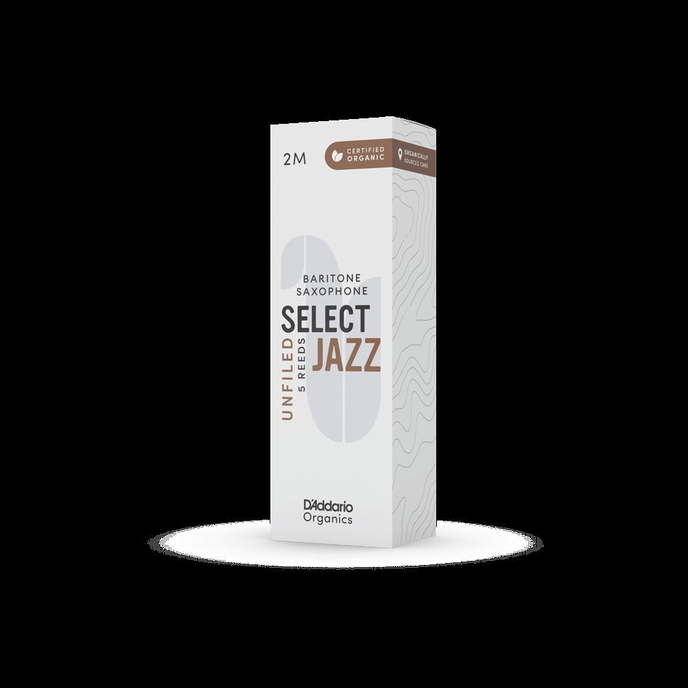 Organic Select Jazz Unfiled Baritone Saxophone Reeds