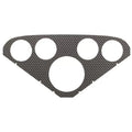 Autometer Optional Faceplate For #2208 Silver Carbon LOOK | Universal (2124)
