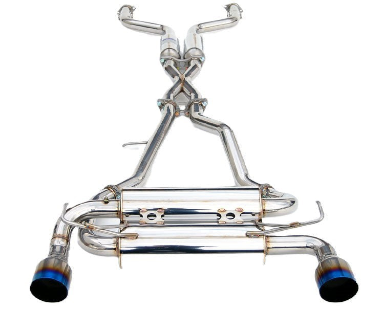 Invidia Gemini Catback Exhaust w/Titanium Tips | 03-08 Infiniti FX35 / 03-05 FX45 (HS03IFXGIT)