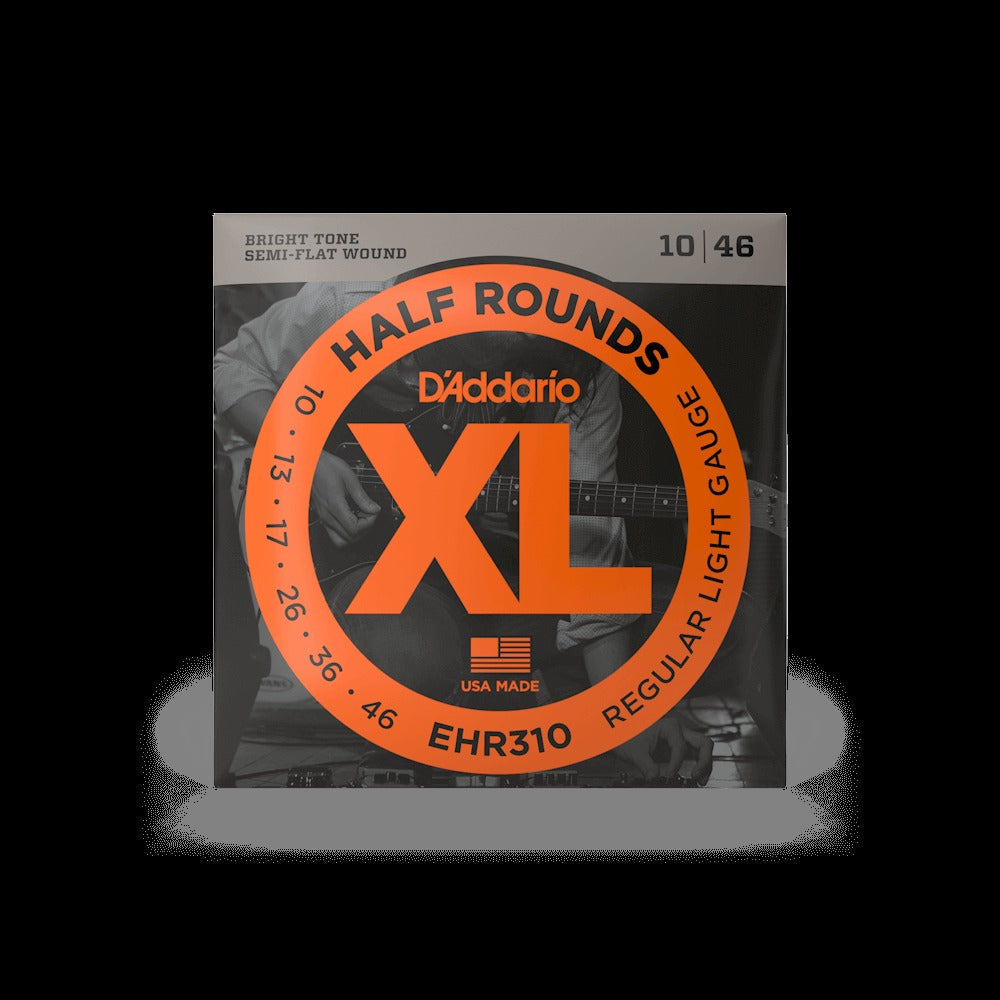 10-46 Regular Light, XL Half Rounds Electric Guitar Strings