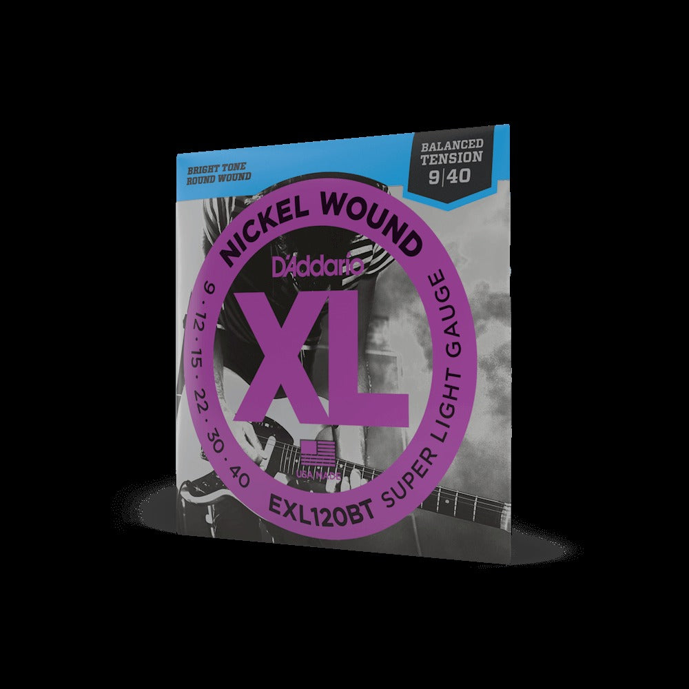 09-40 Super Light Balanced Tension, XL Nickel Electric Guitar Strings