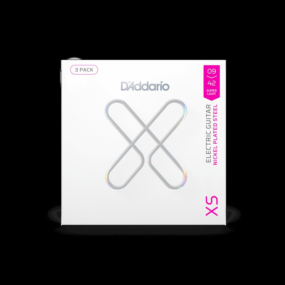 09-42 Super Light, XS Nickel Coated Electric Guitar Strings